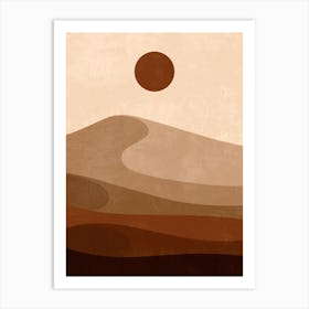 Abstract Landscape 5 Art Print