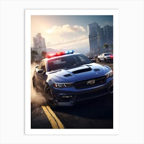 Need For Speed 7 Art Print