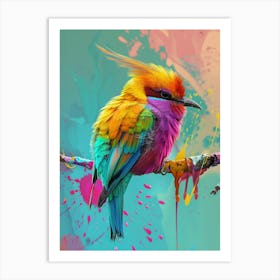 Colorful Bird 10 Art Print