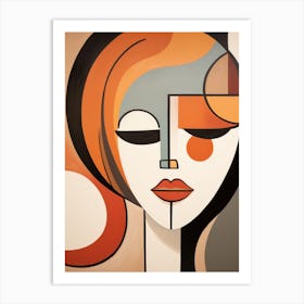 Abstract Of A Woman 10 Art Print