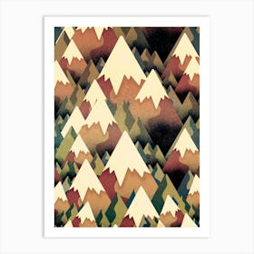 Mountain Forest Art Print