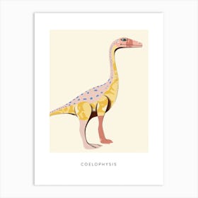 Nursery Dinosaur Art Coelophysis 2 Poster Art Print