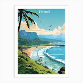 Hawaii Beach Art Print