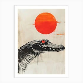 Alligator 14 Art Print