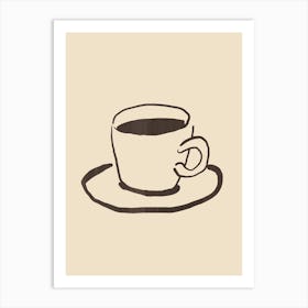 Coffee Cup Art Print