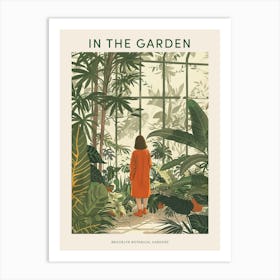 In The Garden Poster Brooklyn Botanical Gardens 1 Art Print