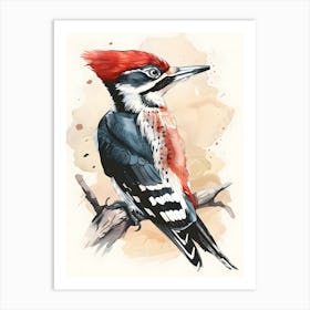 Woodpecker Art Print