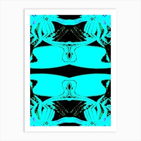 Abstract Psychedelic Painting 2 Art Print