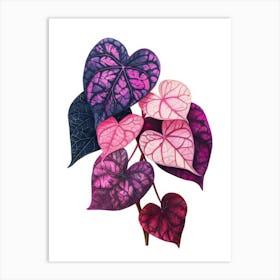 Heart Shaped Plant Art Print