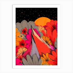 The Growing Peak Art Print