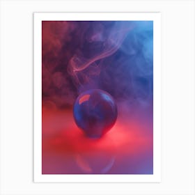 Smoke In The Air Art Print