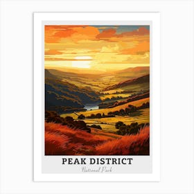 Peak District Travel Art Print