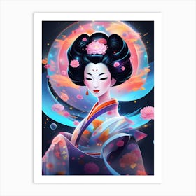 Geisha 6 Art Print