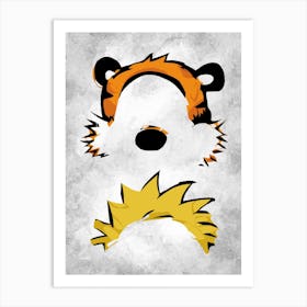 Calvin and Hobbes I Art Print