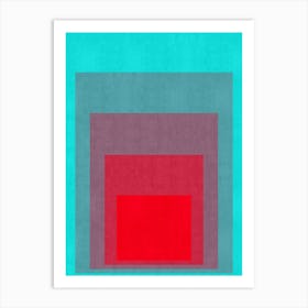 Contemporary abstraction Art Print