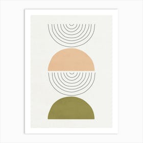 Lines and Shapes Art Print