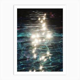 Pool Sparkling Water Art Print