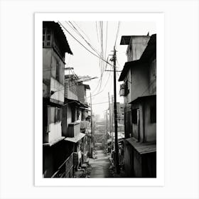 Manila, Philippines, Black And White Old Photo 3 Art Print