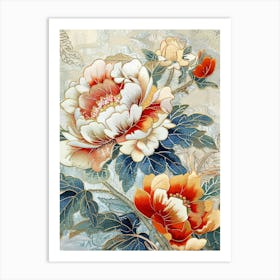 Chinese Peony 14 Art Print