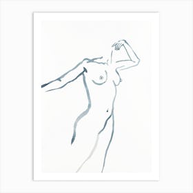 Nude 47 Art Print