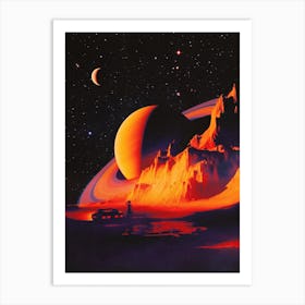 Alien Landscape Art Print