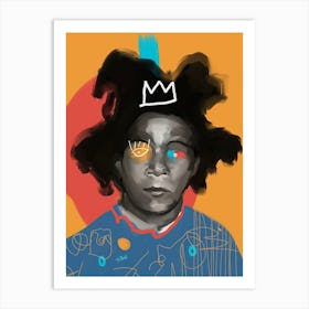 Jm Basquiat Art Print