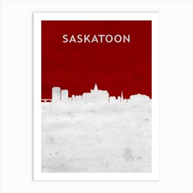 Saskatoon Canada Art Print