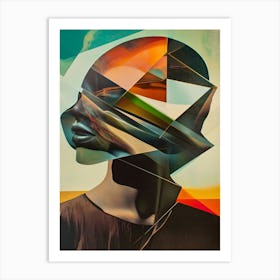 Abstract Portrait Of A Woman 15 Art Print