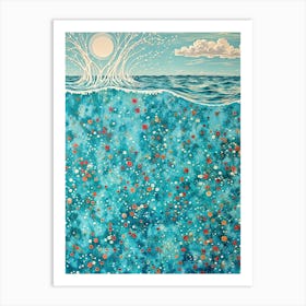 Ocean Waves Art Print