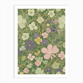 Shamrocks Symphony Art Print