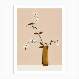 Flowers in the Vase Art Print