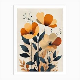 Flowers In A Vase Art Print