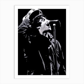 liam gallagher oasis britpop music band 24 Art Print