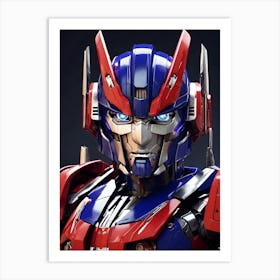 Optimus Prime 2 Art Print