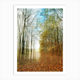 Autumnal Blanket Art Print