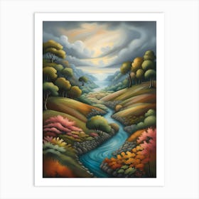 Landscape 6 Art Print