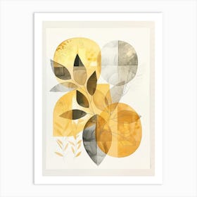 Yellow Leaves 1 Art Print