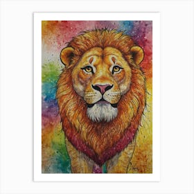 Lion! 1 Art Print