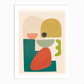 Playful Geometry 02 Art Print