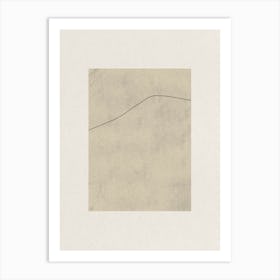 Line In The Sand No.2 Art Print