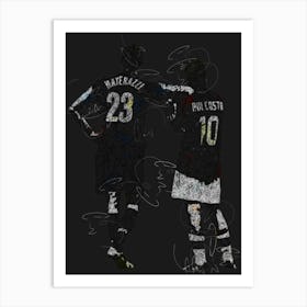 Rui Costa & Materazzi Art Print