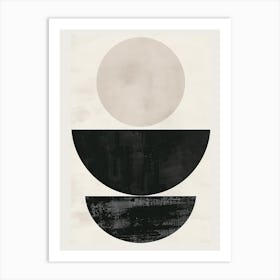 Luanda Stone Park Bauhaus Minimalist Art Print