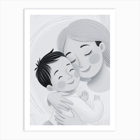 Mother And Child Art Print