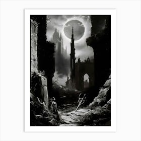 Dark Fantasy Painting Art Print