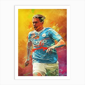 Kevin De Bruyne Art Print