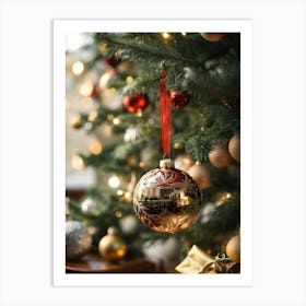 Beautiful Christmas tree Art Print