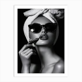 Lipstick Photography Fashion Art Print