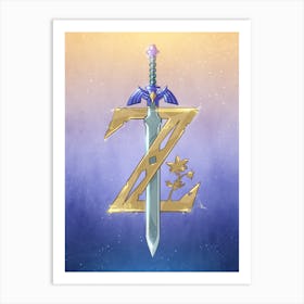 Zelda Art Print