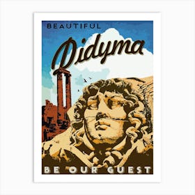 Beautiful Diduma, Turkey Art Print