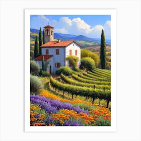 Tuscany 4 Art Print